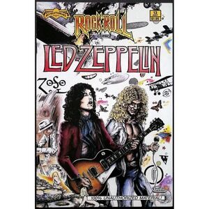 Rock N Roll Comics #13 Led Zeppelin 1990 1st Print Unauthorized Biography